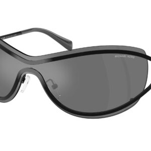 Home michael kors la praia grey shield ladies sunglasses mk1166 10056g 138