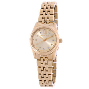 michael kors lexington gold dial ladies watch mk4741