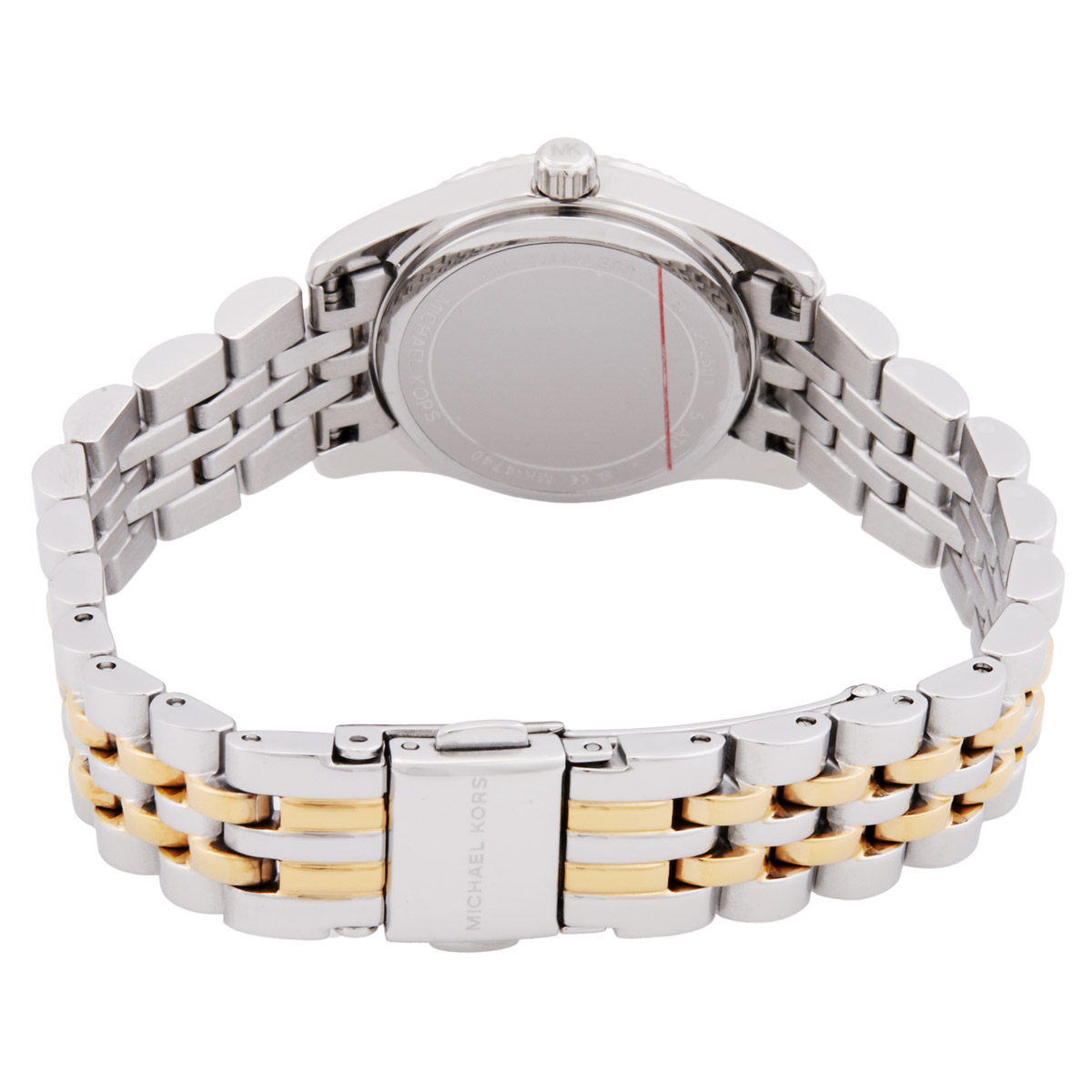 michael kors lexington quartz crystal white dial two tone ladies watch mk4740 michael kors lexington quartz crystal white dial two tone ladies watch mk4740