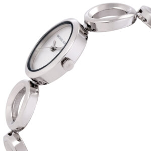 michael kors maude quartz silver dial ladies watch mk4958