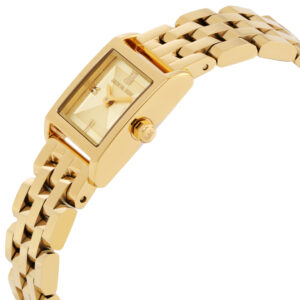 michael kors micro georgie quartz gold dial ladies watch mk4931