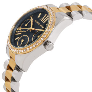 michael kors mini lexington quartz black dial ladies watch mk4925