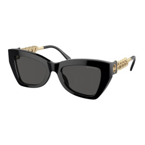 Витрина michael kors montecito dark gray solid cat eye ladies sunglasses 0mk220 5300587 52