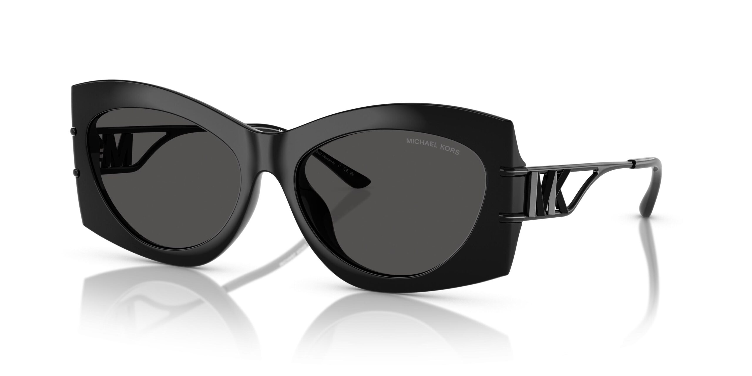 michael kors navarra grey irregular ladies sunglasses mk2235u 300587 57 michael kors navarra grey irregular ladies sunglasses mk2235u 300587 57