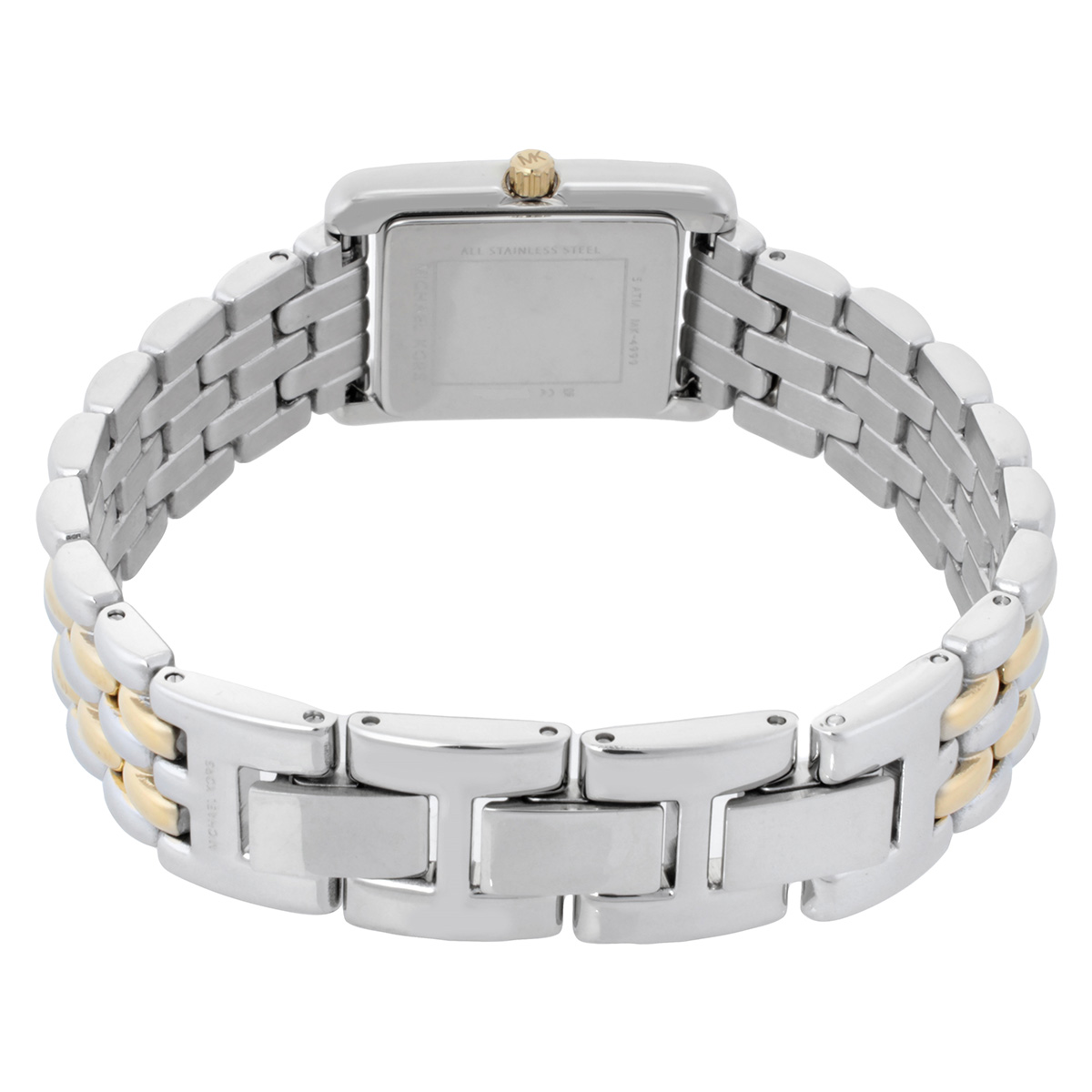 michael kors petite essex white dial two tone ladies watch mk4999 michael kors petite essex white dial two tone ladies watch mk4999