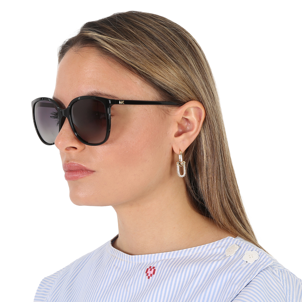 michael kors polarized dark gray square ladies sunglasses mk2137u 3005t3 57 michael kors polarized dark gray square ladies sunglasses mk2137u 3005t3 57