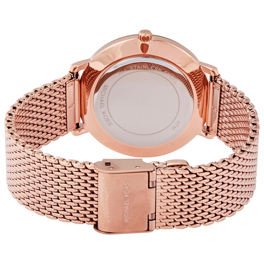 michael kors pyper quartz crystal rose gold dial ladies watch mk4340 michael kors pyper quartz crystal rose gold dial ladies watch mk4340