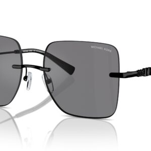 Витрина michael kors quebec grey mirror square ladies sunglasses mk1150 1005/1 55
