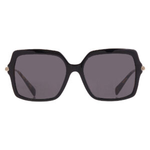 Витрина michael kors quogue dark grey solid square ladies sunglasses mk2247u 395087 57