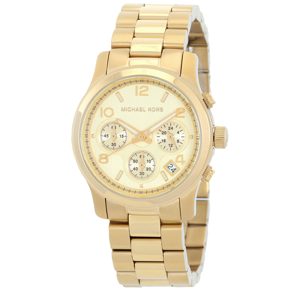 michael kors runway chronograph quartz gold dial ladies watch mk7323 michael kors runway chronograph quartz gold dial ladies watch mk7323