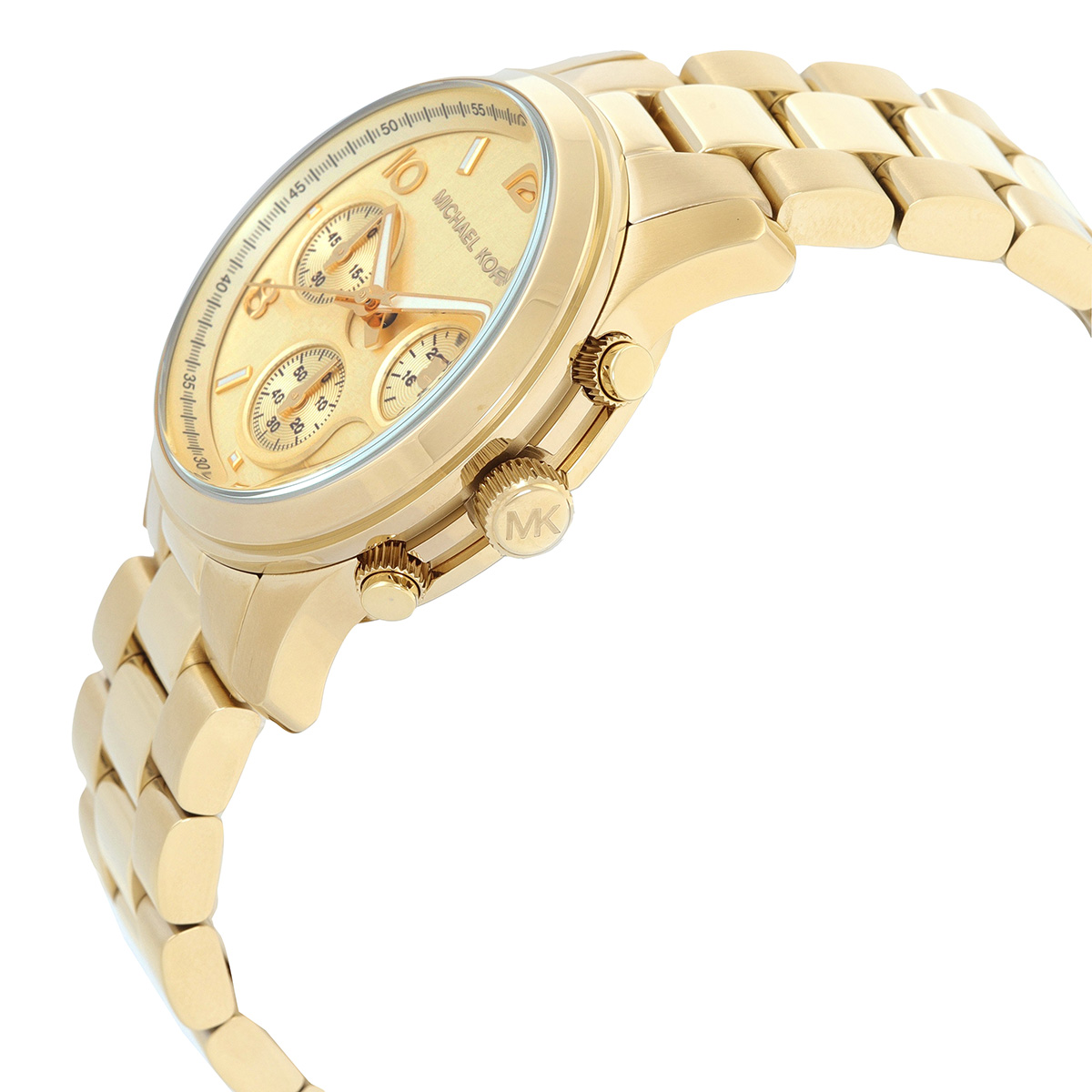 michael kors runway chronograph quartz gold dial ladies watch mk7323 michael kors runway chronograph quartz gold dial ladies watch mk7323