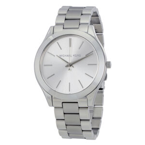 michael kors runway silver dial ladies watch mk3178