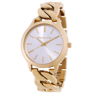 Витрина michael kors runway white dial ladies watch mk7472