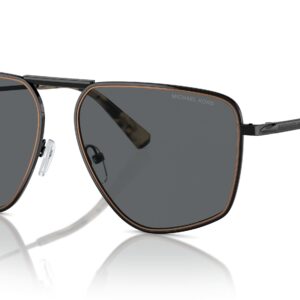 Home michael kors silverton dark grey navigator men's sunglasses mk1153 100587 58
