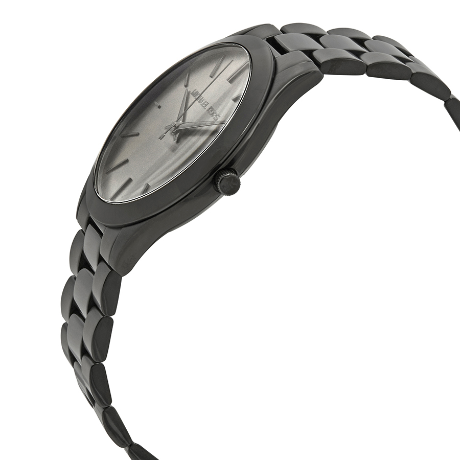michael kors slim runway black dial men's watch mk8507 michael kors slim runway black dial men's watch mk8507