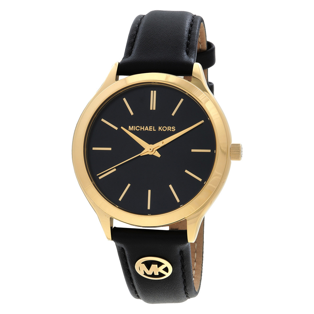 michael kors slim runway quartz black dial ladies watch mk7553 michael kors slim runway quartz black dial ladies watch mk7553