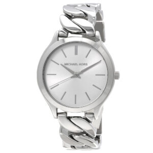 Витрина michael kors slim runway quartz white dial ladies watch mk7474