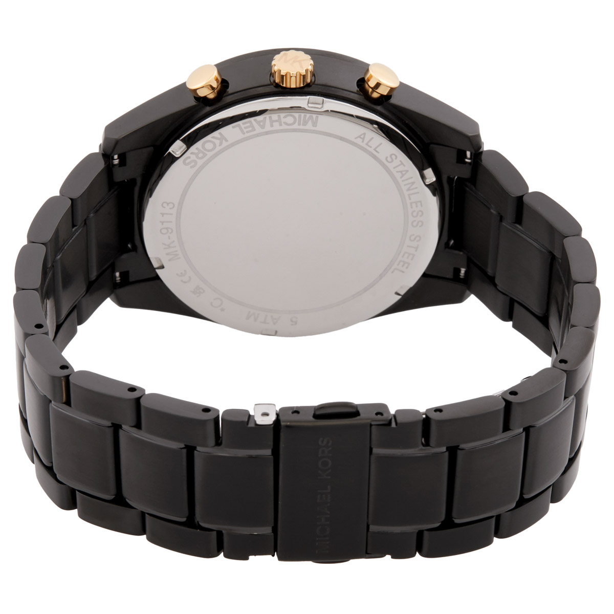 michael kors warren chronograph quartz black dial men's watch mk9113 michael kors warren chronograph quartz black dial men's watch mk9113