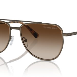 Home michael kors whistler brown gradient pilot men's sunglasses mk1155 100113 58