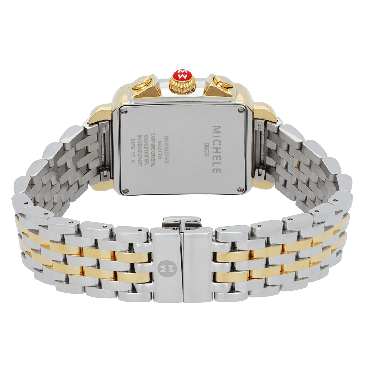 michele deco chronograph quartz diamond silver dial ladies watch mww06a000805 michele deco chronograph quartz diamond silver dial ladies watch mww06a000805