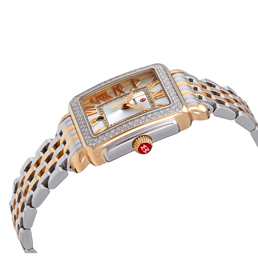 michele deco madison diamond white dial ladies watch mww06g000002 michele deco madison diamond white dial ladies watch mww06g000002