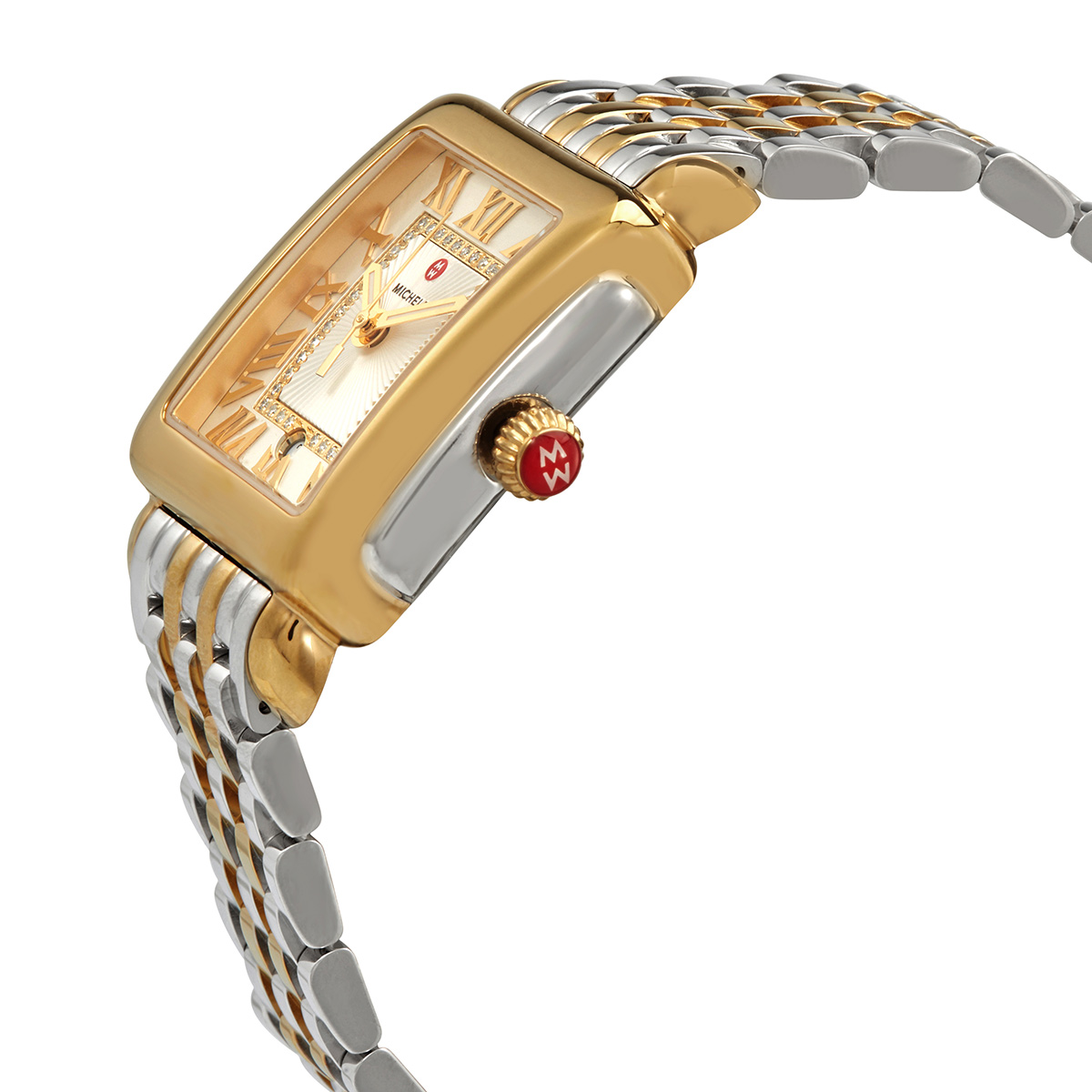 michele deco madison mid quartz silver white dial ladies watch mww06g000013 michele deco madison mid quartz silver white dial ladies watch mww06g000013