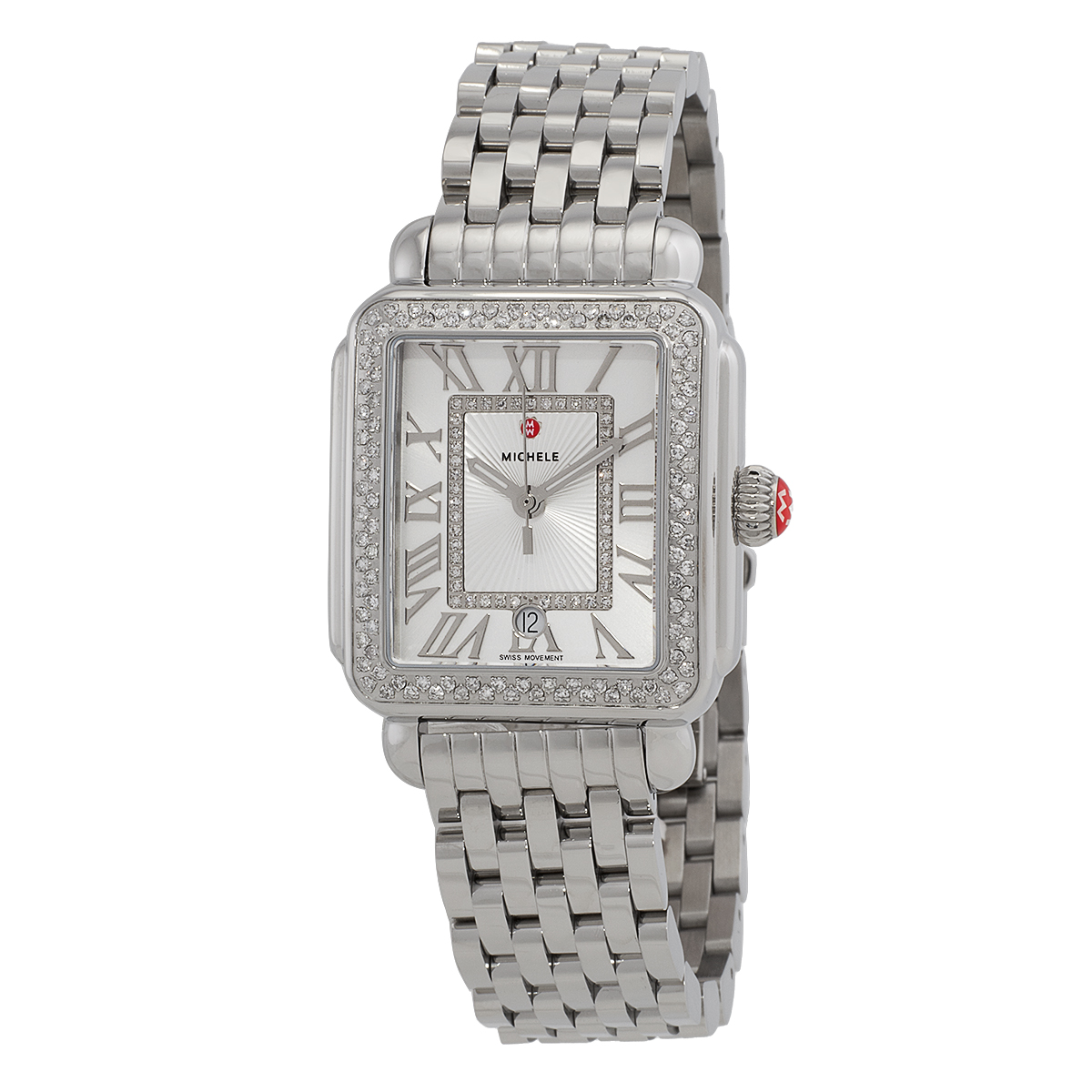 michele deco madison quartz ladies watch mww06t000163 michele deco madison quartz ladies watch mww06t000163