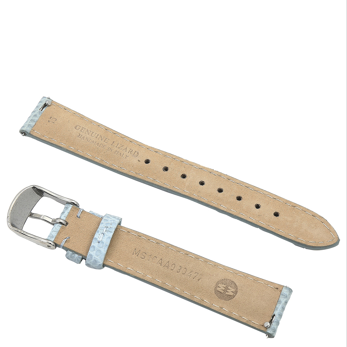 michele deco mid ladies 16 mm lizard leather watch strap ms16aa030477 michele deco mid ladies 16 mm lizard leather watch strap ms16aa030477