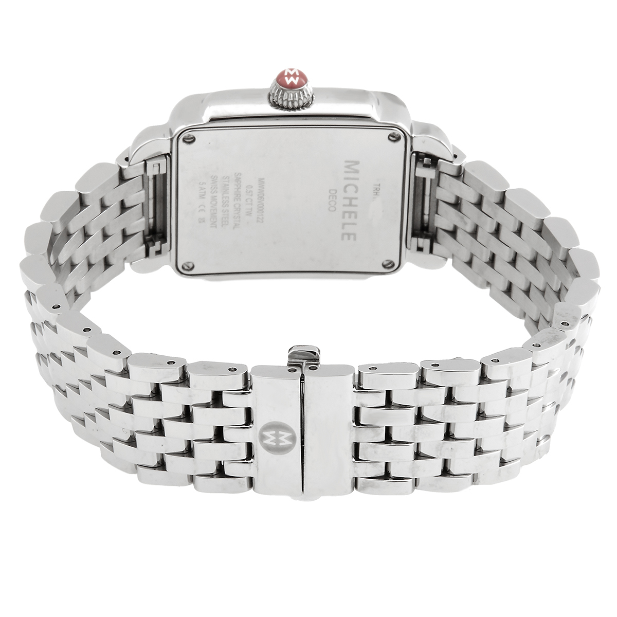 michele deco mid quartz diamond ladies watch mww06v000122 michele deco mid quartz diamond ladies watch mww06v000122