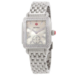 michele deco mid quartz diamond ladies watch mww06v000131