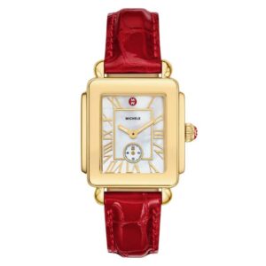 michele deco mid sport quartz mother of pearl dial ladies watch mww06h000005