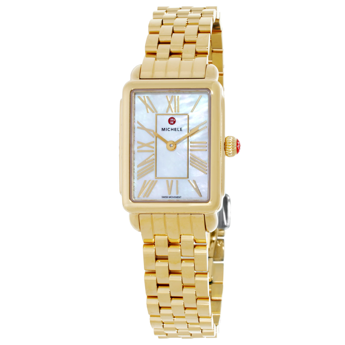 michele deco park quartz white dial ladies watch mww06e000146 michele deco park quartz white dial ladies watch mww06e000146