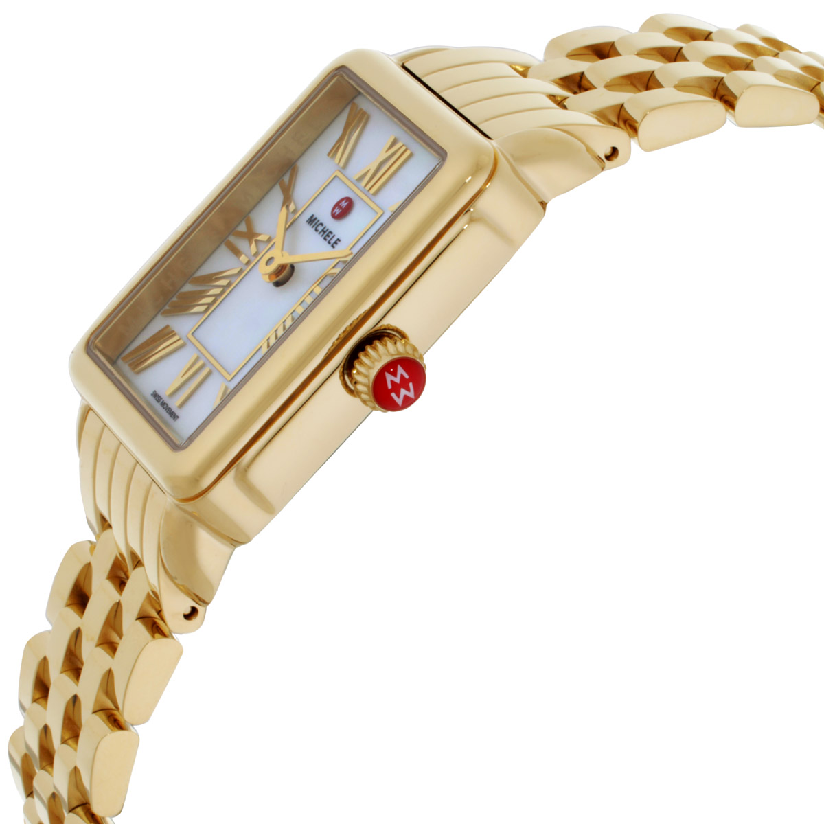 michele deco park quartz white dial ladies watch mww06e000146 michele deco park quartz white dial ladies watch mww06e000146