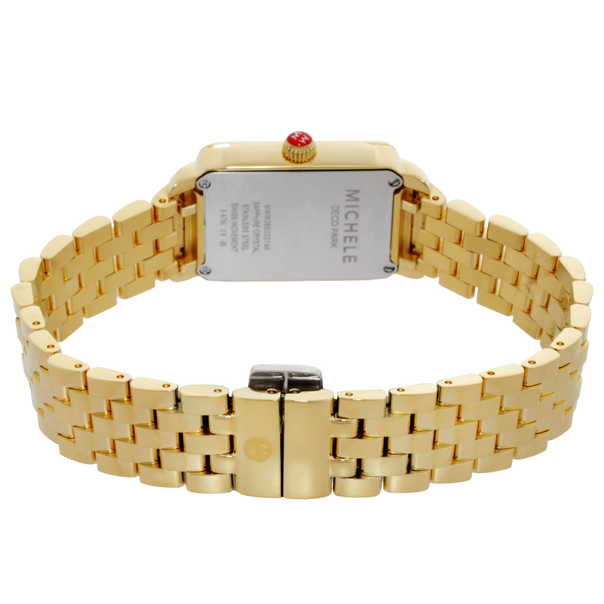 michele deco park quartz white dial ladies watch mww06e000146 michele deco park quartz white dial ladies watch mww06e000146