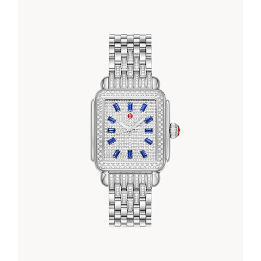 michele deco quartz diamond ladies watch mww06t000234 michele deco quartz diamond ladies watch mww06t000234