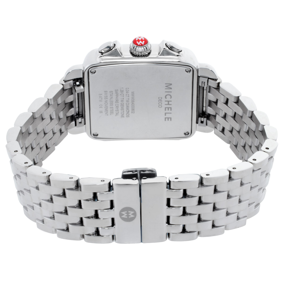 michele deco soiree diamond mother of pearl dial stainless steel michele deco soiree diamond mother of pearl dial stainless steel