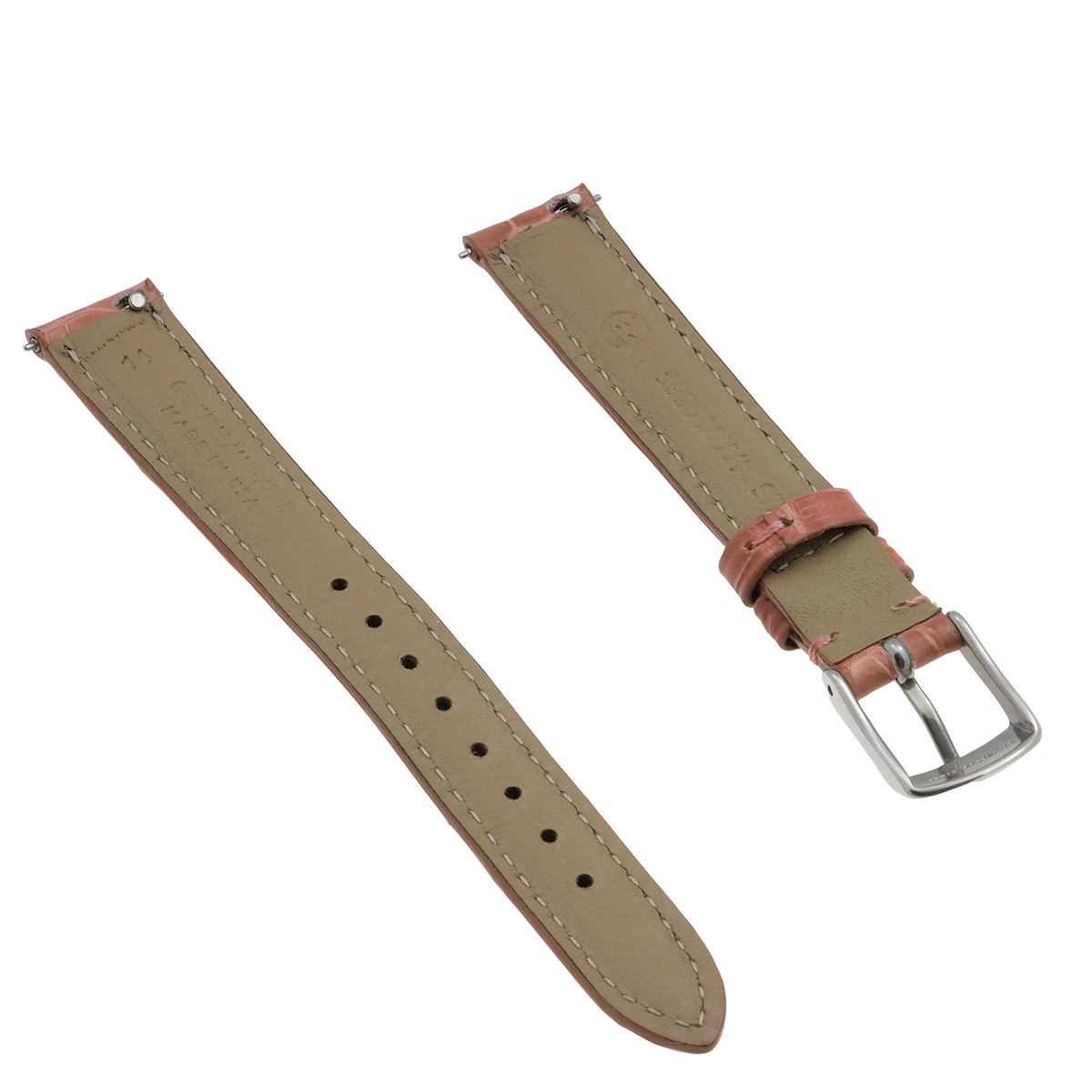 michele ladies alligator leather watch band ms14aa010665 michele ladies alligator leather watch band ms14aa010665