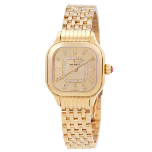 Витрина michele meggie gold tone dial ladies watch mww33b000013