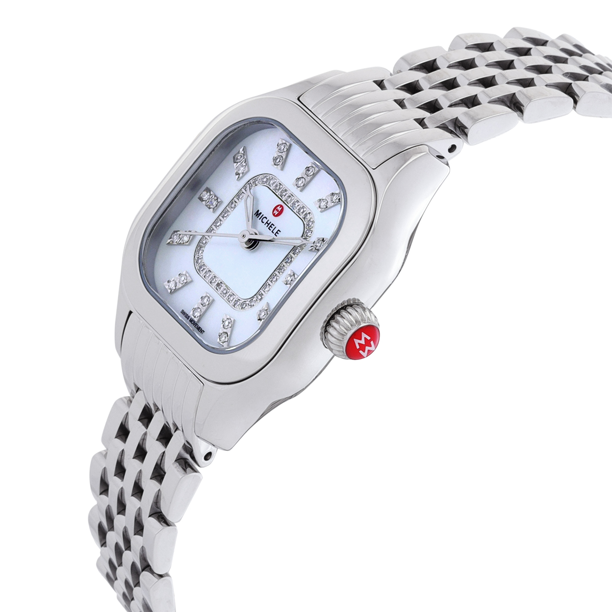 michele meggie quartz diamond ladies watch mww33b000008 michele meggie quartz diamond ladies watch mww33b000008