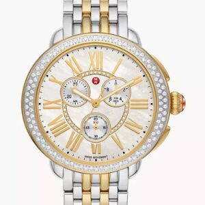 michele serein chronograph quartz diamond ladies watch mww21a000069