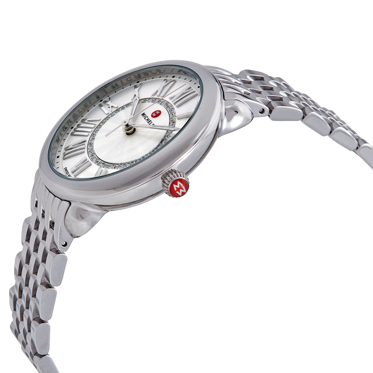 michele serein quartz diamond silver dial ladies watch mww21b000147 michele serein quartz diamond silver dial ladies watch mww21b000147