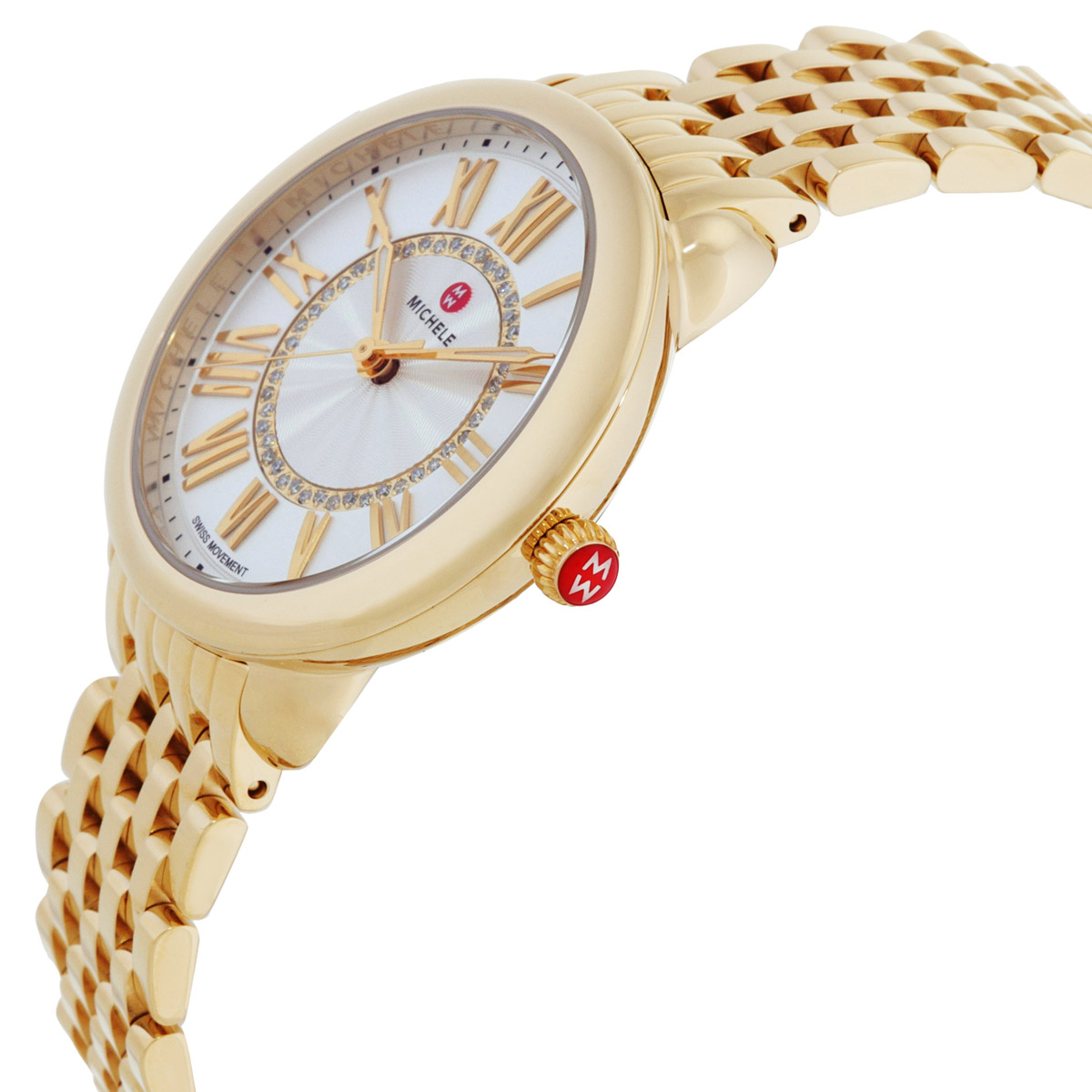 michele serein quartz silver dial ladies watch mww21b000160 michele serein quartz silver dial ladies watch mww21b000160