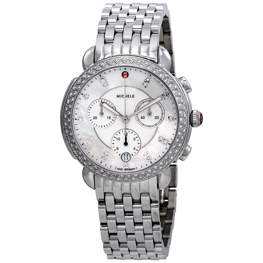 michele sidney chronograph diamond ladies watch mww30a000001 michele sidney chronograph diamond ladies watch mww30a000001