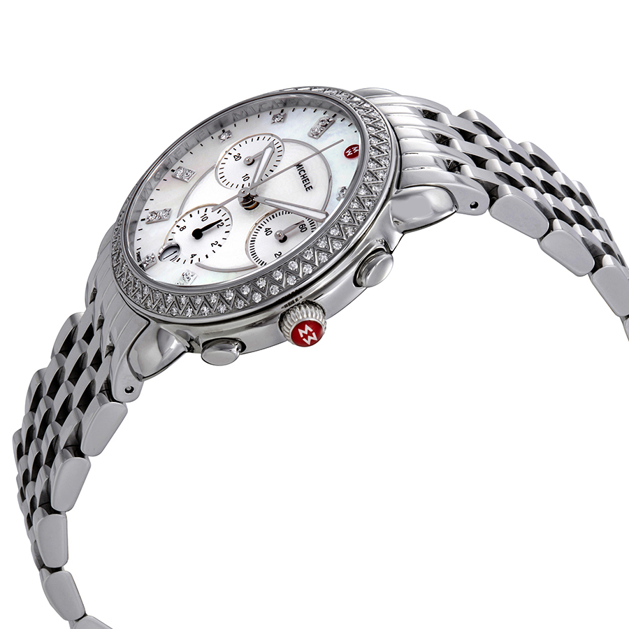michele sidney chronograph diamond ladies watch mww30a000001 michele sidney chronograph diamond ladies watch mww30a000001