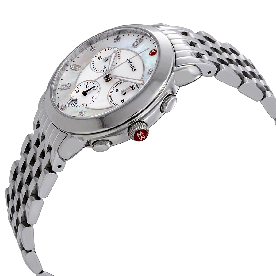 michele sidney chronograph diamond ladies watch mww30a000015 michele sidney chronograph diamond ladies watch mww30a000015