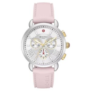 Витрина michele sport sail chronograph quartz white dial ladies watch mww01p000023