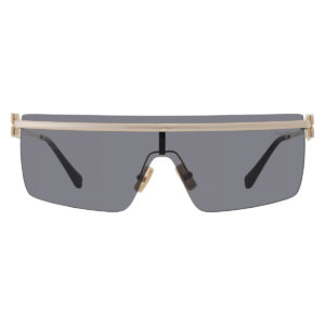 miu miu dark grey shield ladies sunglasses mu 50zs 5ak5s0 142