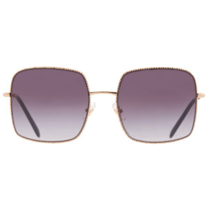 miu miu grey gradient square ladies sunglasses mu 61vs 7oe5d1 56