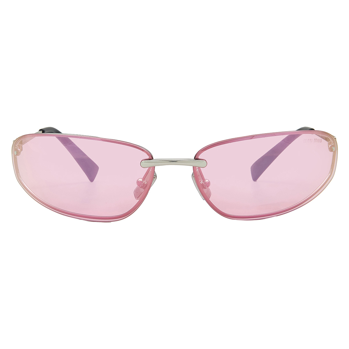miu miu pink mirror lilac wrap ladies sunglasses mu a50s 1bc70j 68 miu miu pink mirror lilac wrap ladies sunglasses mu a50s 1bc70j 68