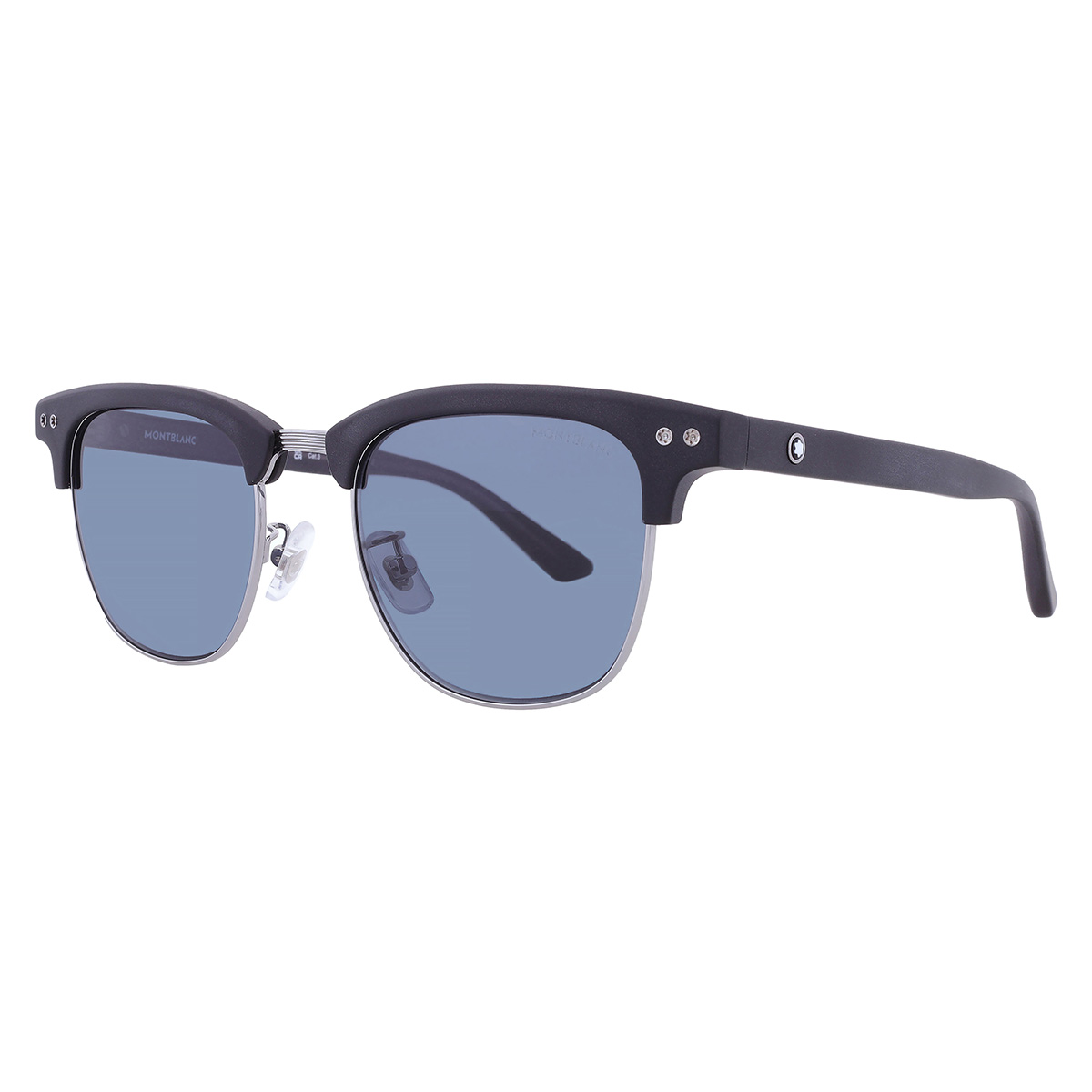 montblanc blue square men's sunglasses mb0382s 002 52 montblanc blue square men's sunglasses mb0382s 002 52